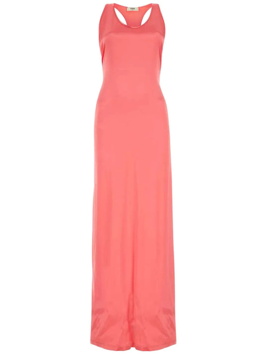Satin Maxi Dress