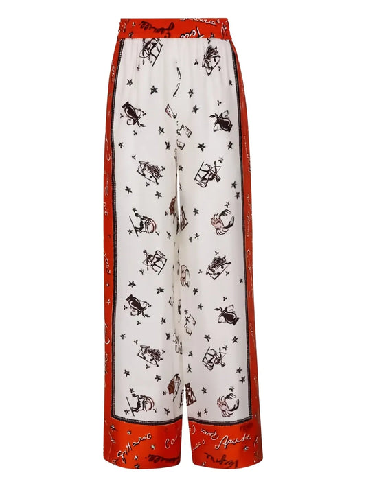 Silk Trousers