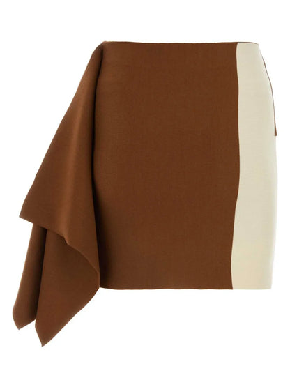 Wool Mini Skirt