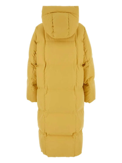 Hooded Quilted Down Jacket