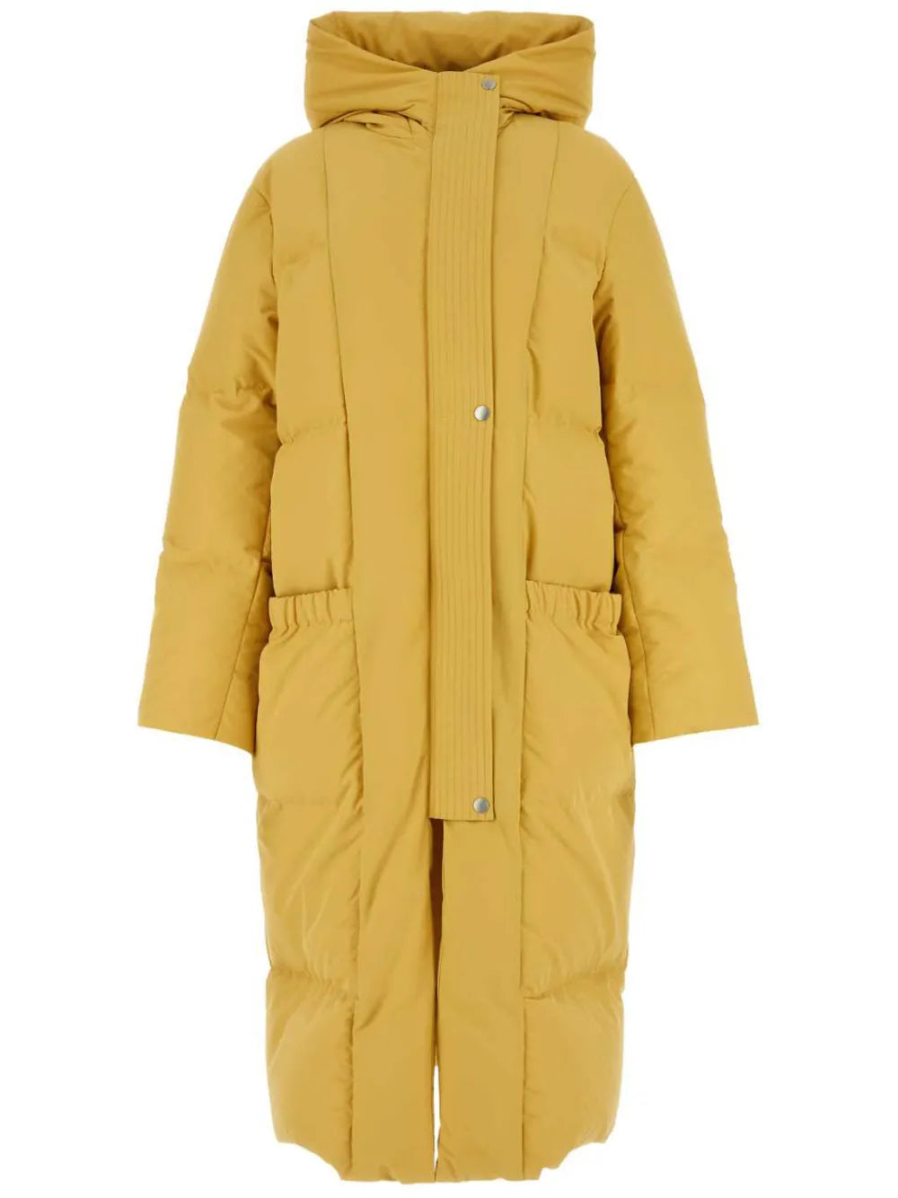 Hooded Quilted Down Jacket