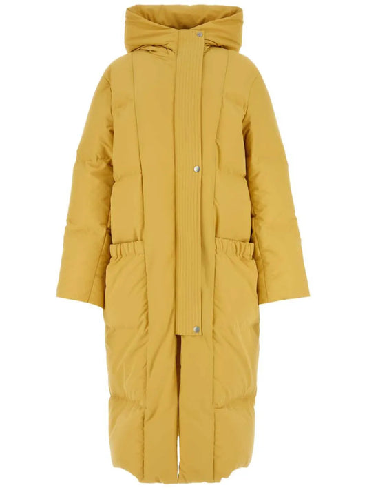 Hooded Quilted Down Jacket