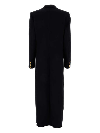 Double-Breasted Long Coat