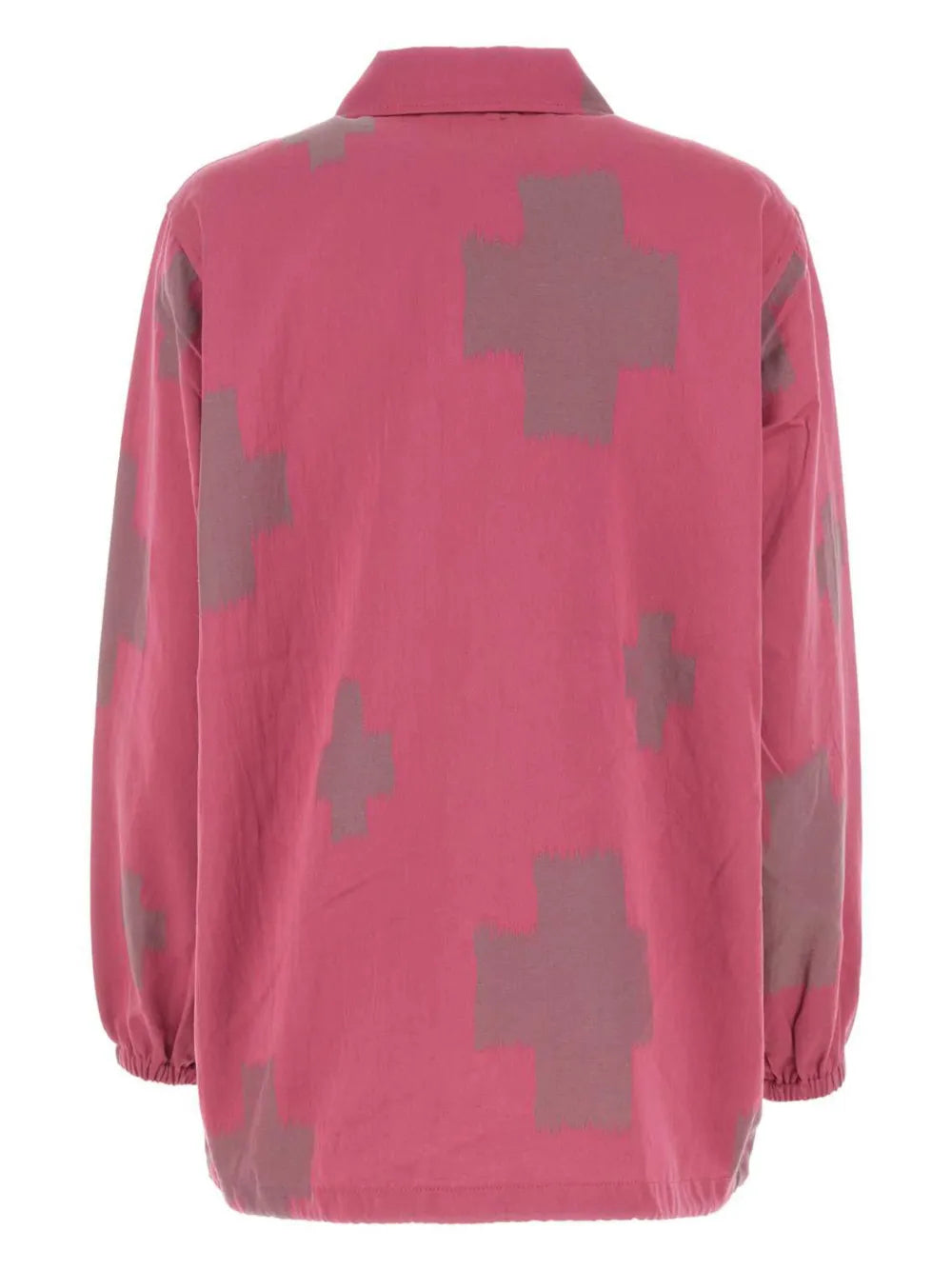Cross-Print Shirt