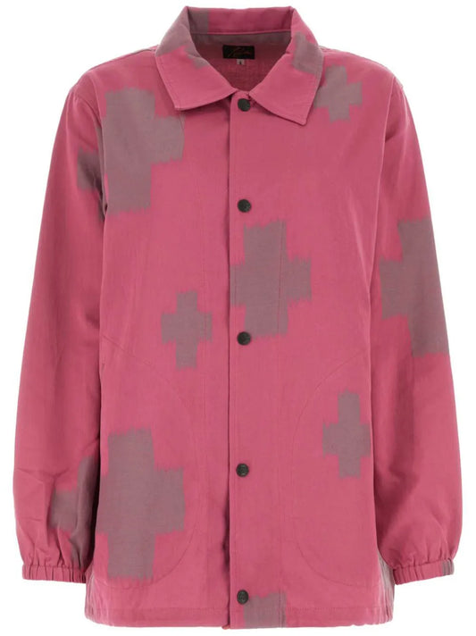 Cross-Print Shirt