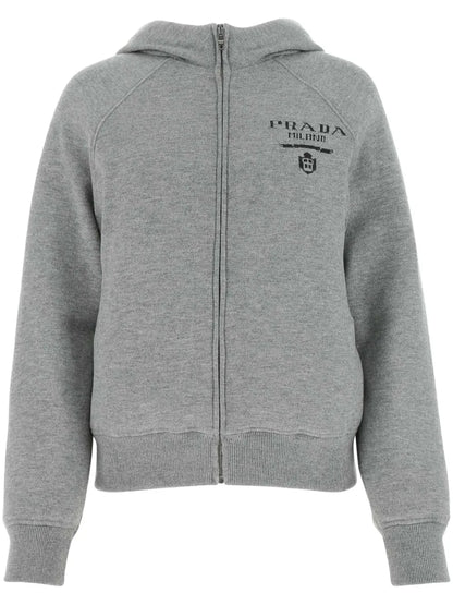 Logo-Jacquard Jacket