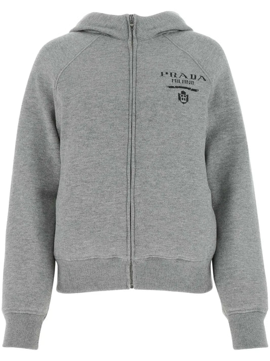 Logo-Jacquard Jacket