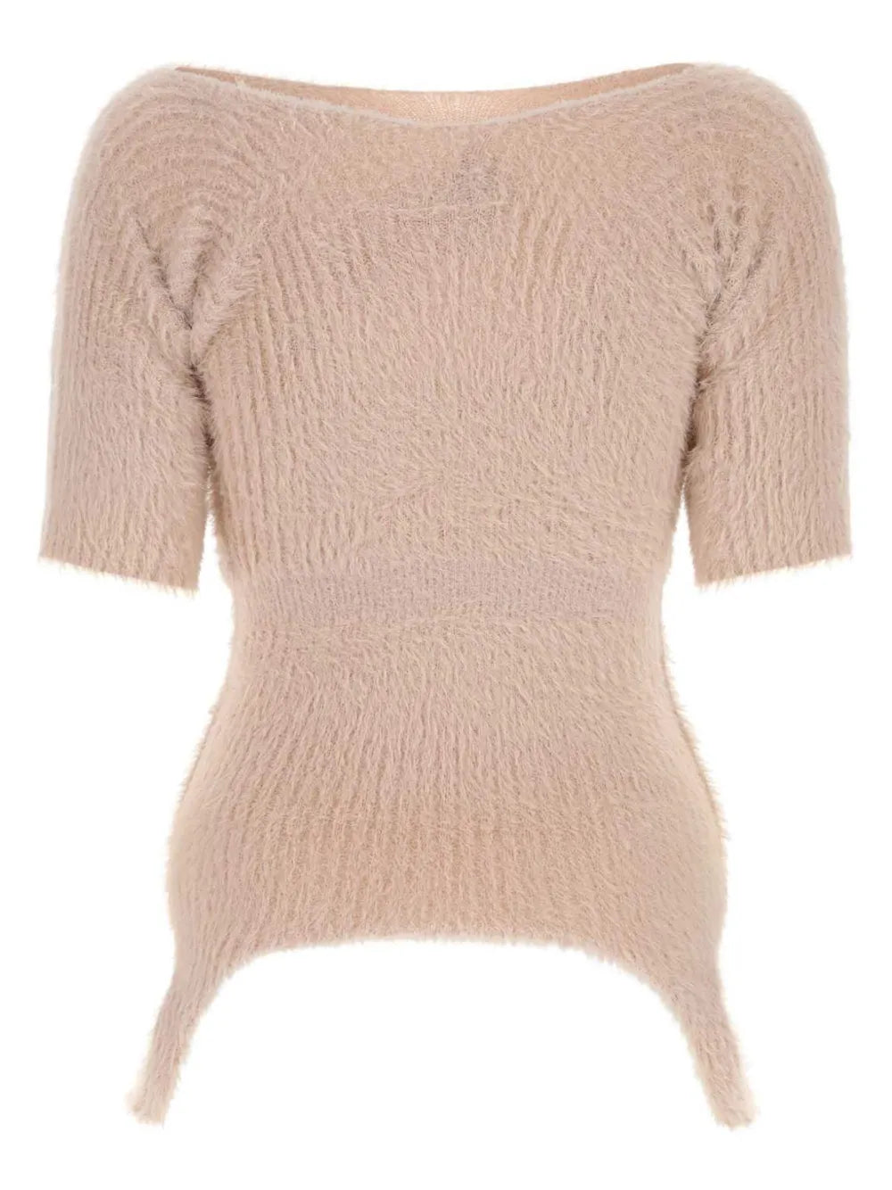 Ribbed-Knit Top
