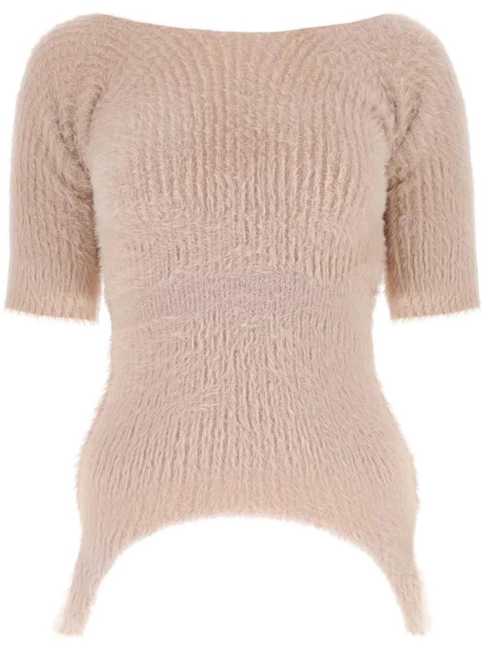 Ribbed-Knit Top