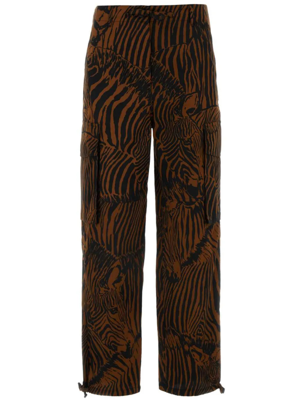 Cotton Twill Cargo Trousers