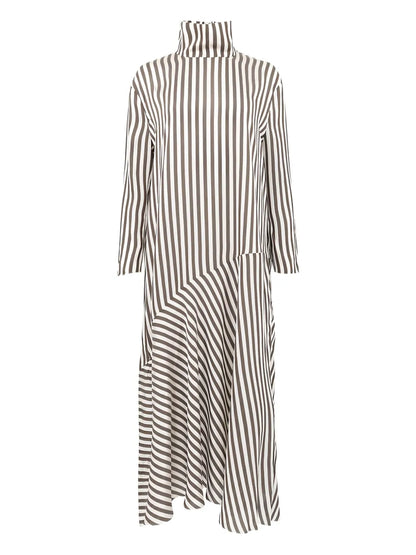 Striped Midi Dress