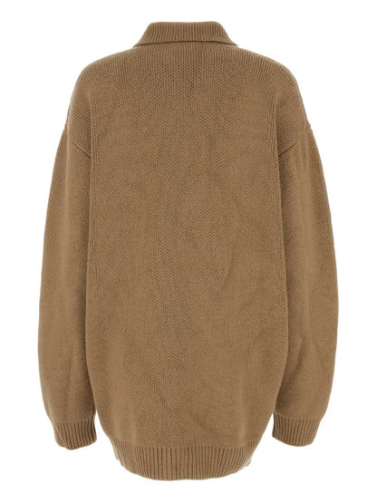 Biscuit Cashmere Cardigan