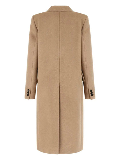 Double-Breast Wool Coat