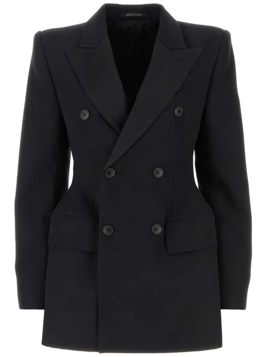 Hourglass Wool Blazer
