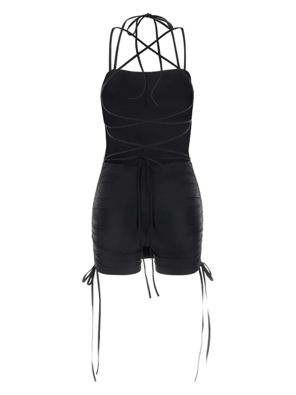 Ruched Mini Dress