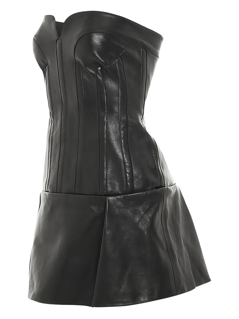 Leather Mini Dress