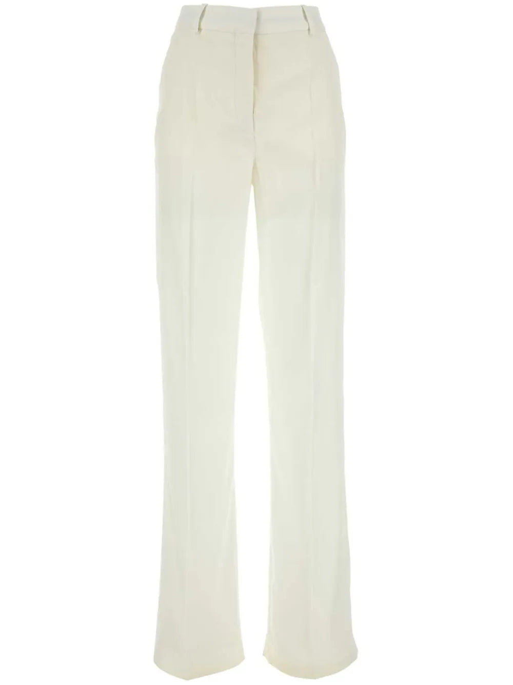 High-Waist Wide-Leg Trousers