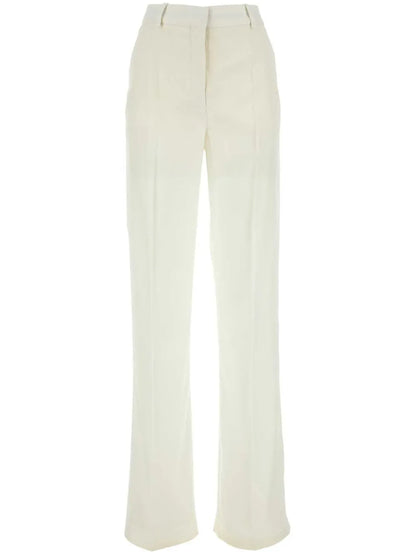 High-Waist Wide-Leg Trousers