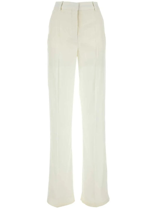 High-Waist Wide-Leg Trousers