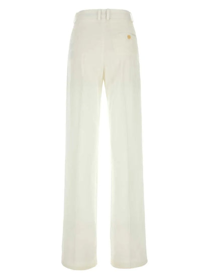 High-Waist Wide-Leg Trousers