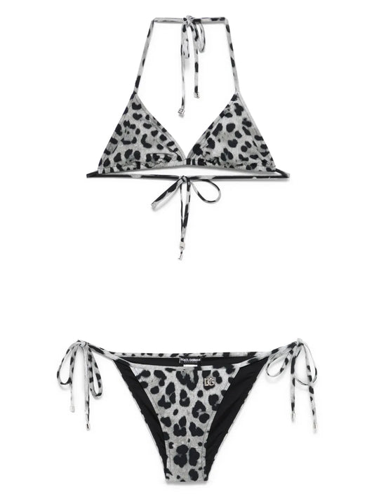 Leopard-Print Bikini