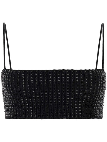 Embellished Crop Top