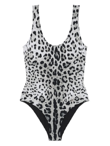 Leopard-Print Swimsuit