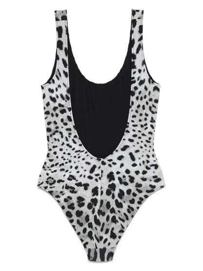 Leopard-Print Swimsuit