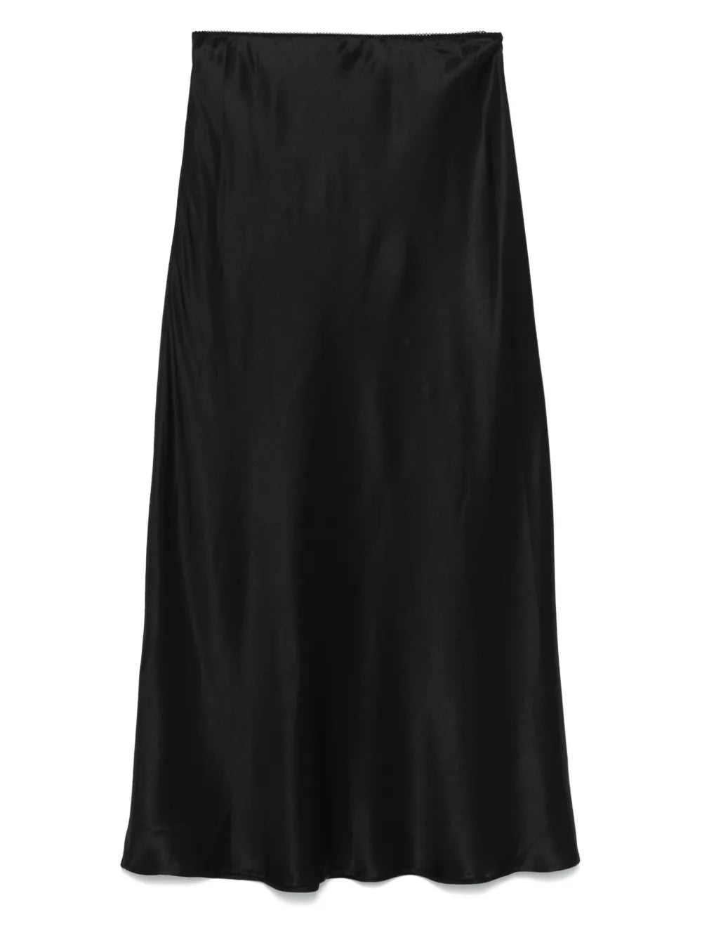 Satin Midi Skirt