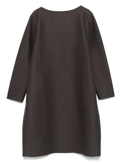 Virgin-Wool Mini Dress
