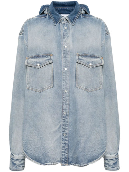 Front-Back Denim Shirt