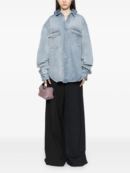 Front-Back Denim Shirt