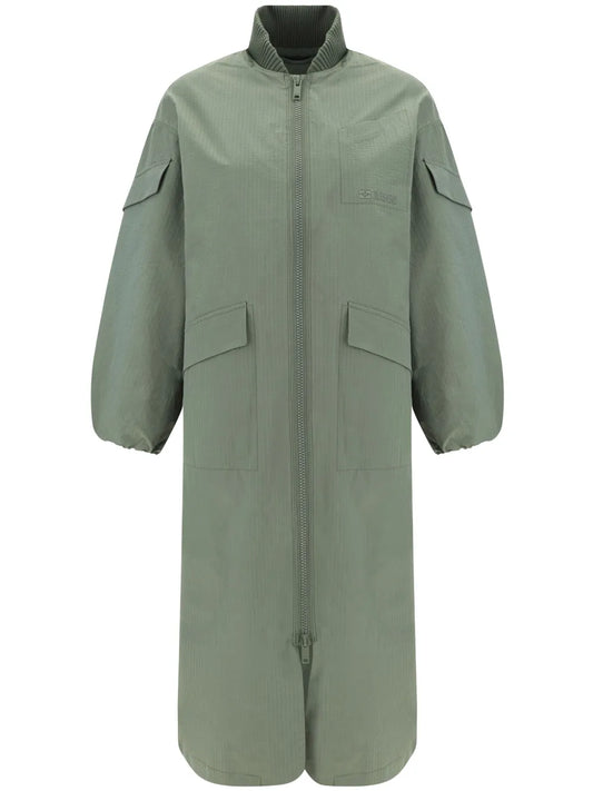 Seersucker Shell Coat