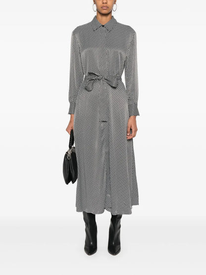 Monogram Midi Dress