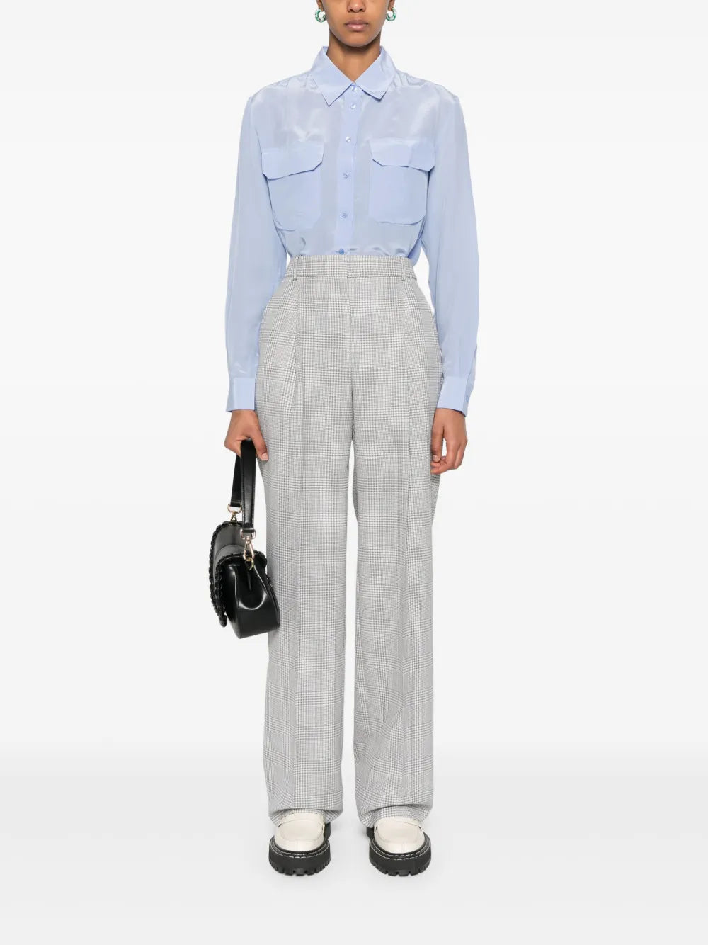 Prince Of Wales-Check Trousers