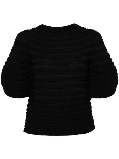 Mushroom Knit Blouse