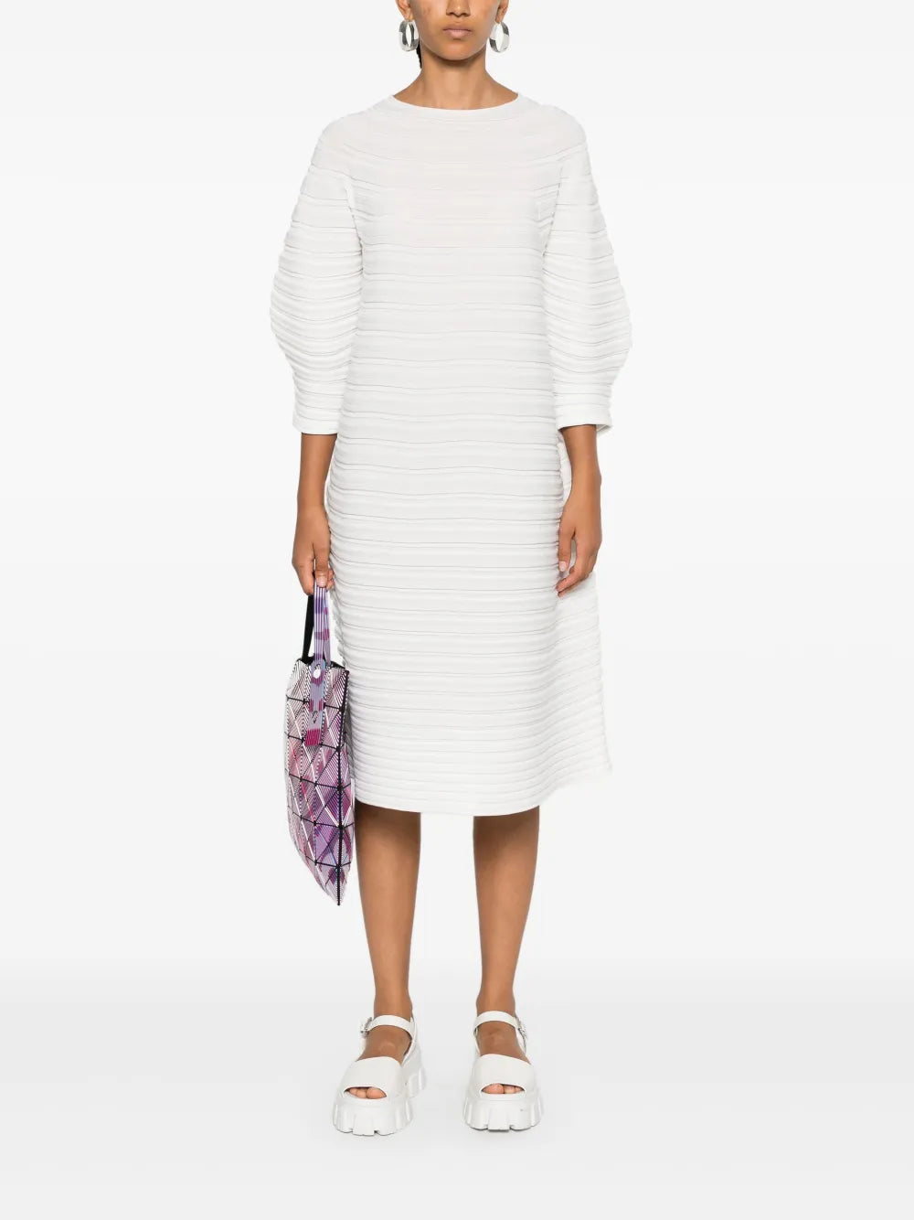 Ribbed Midi Dress