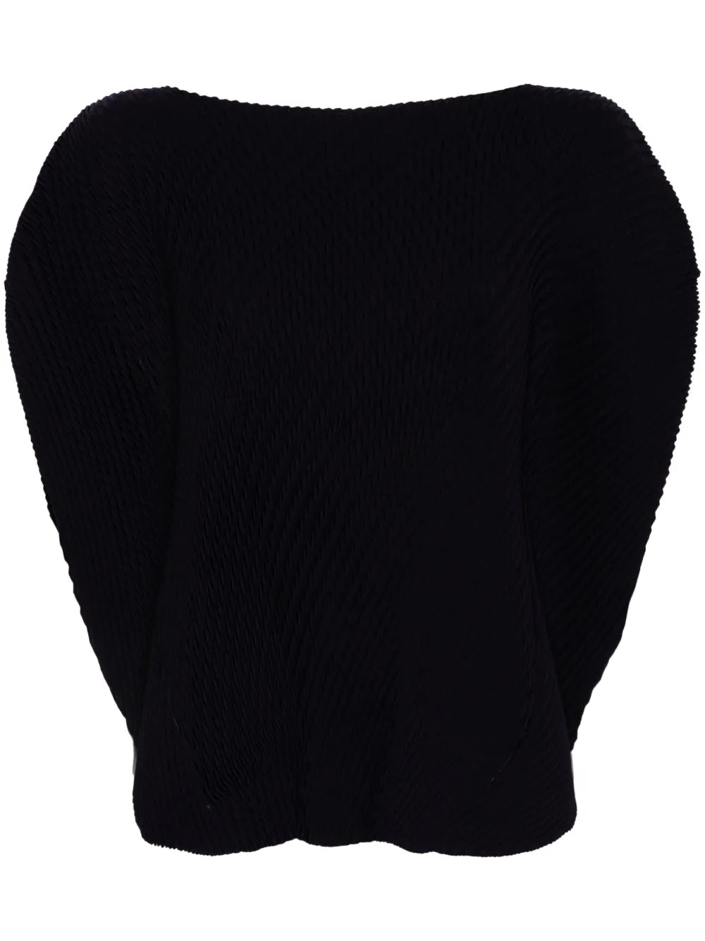 Raised-Plissé Top