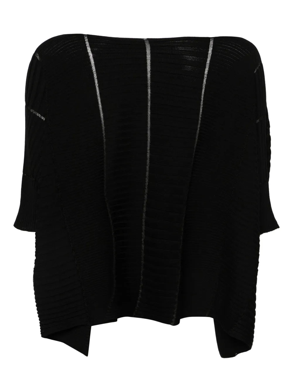 Ribbed-Knit Sweater