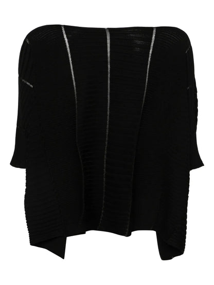 Ribbed-Knit Sweater