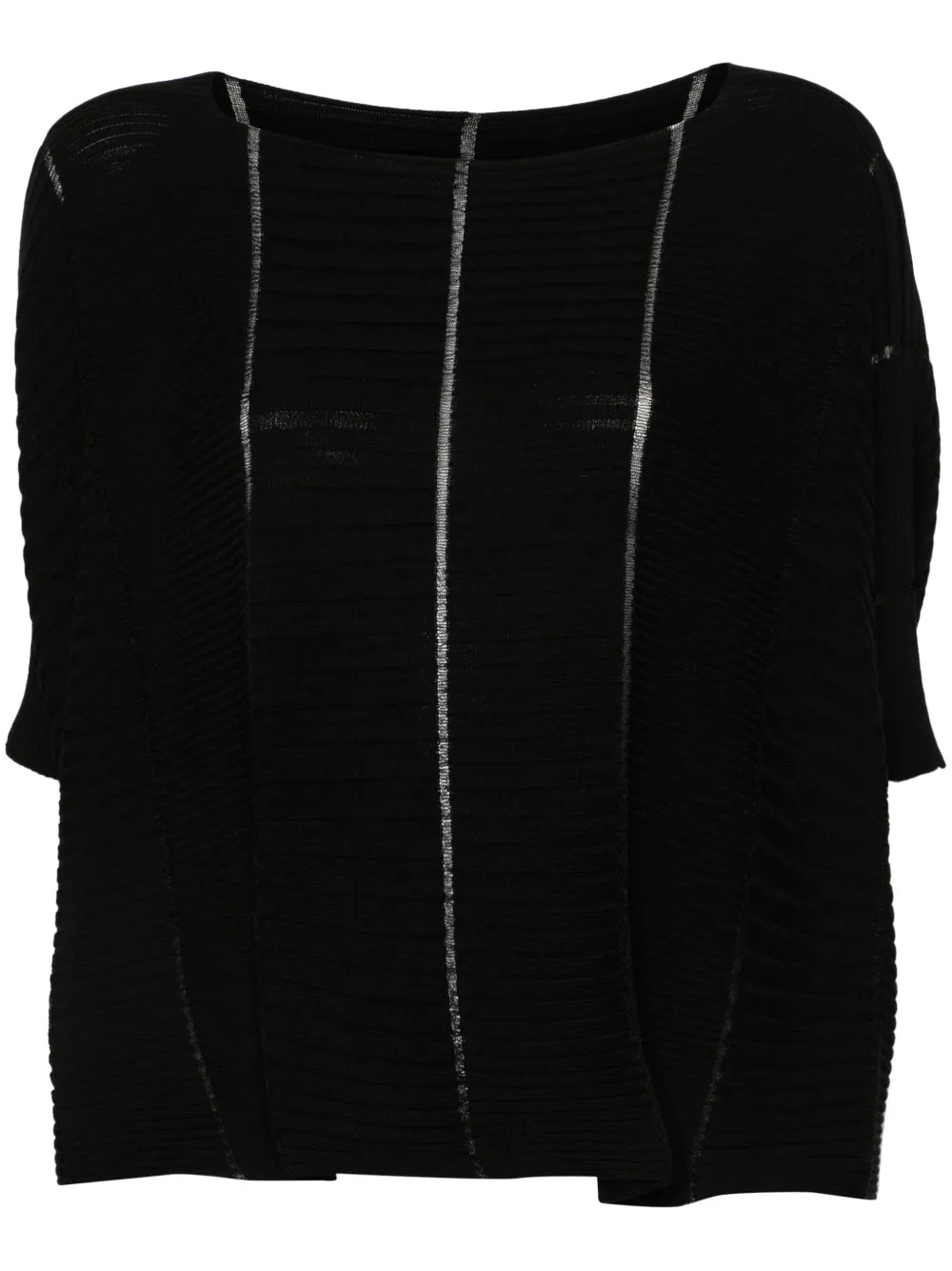Ribbed-Knit Sweater