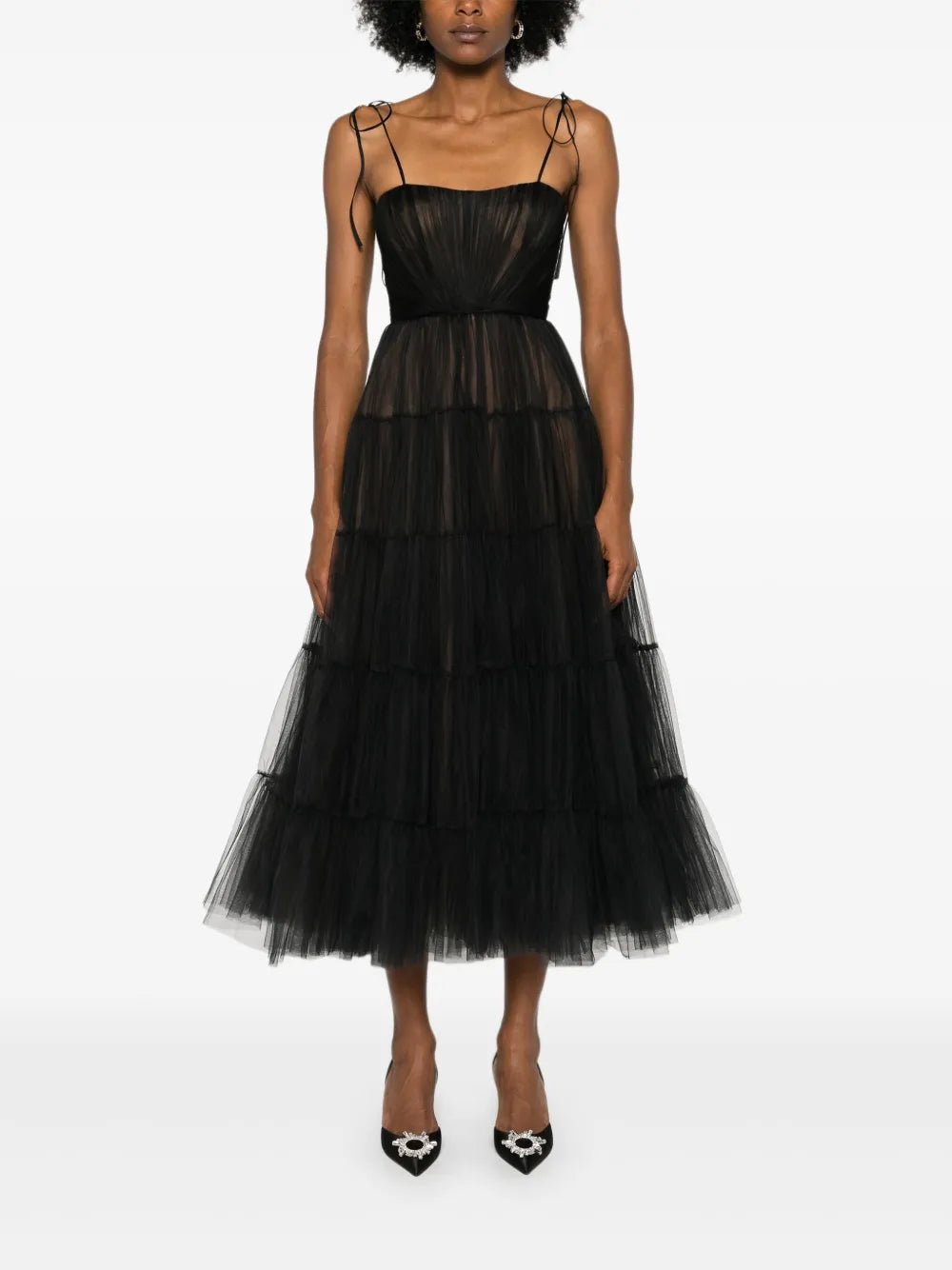 Tulle Maxi Dress
