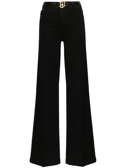 Logo-Plaque Jeans