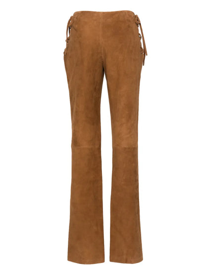 Side Lace-Up Trousers