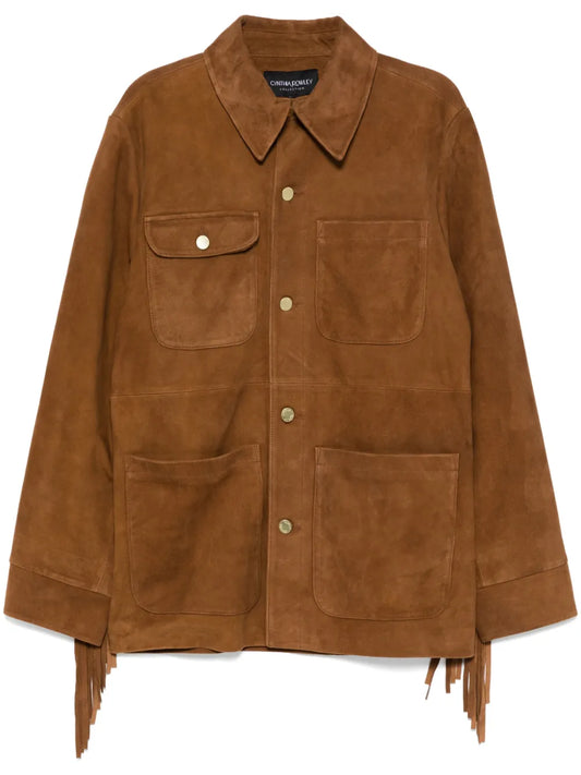 Fringed Suede Jacket