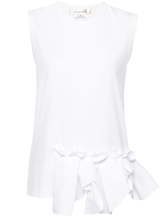 Ruffled Vest