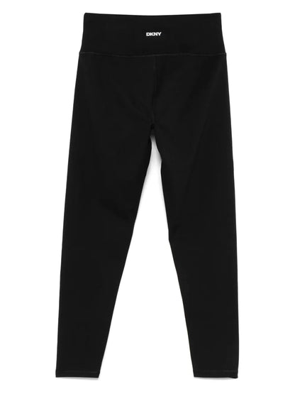 Rhinestone-Logo Leggings