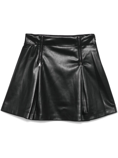 Pleated Mini Skirt