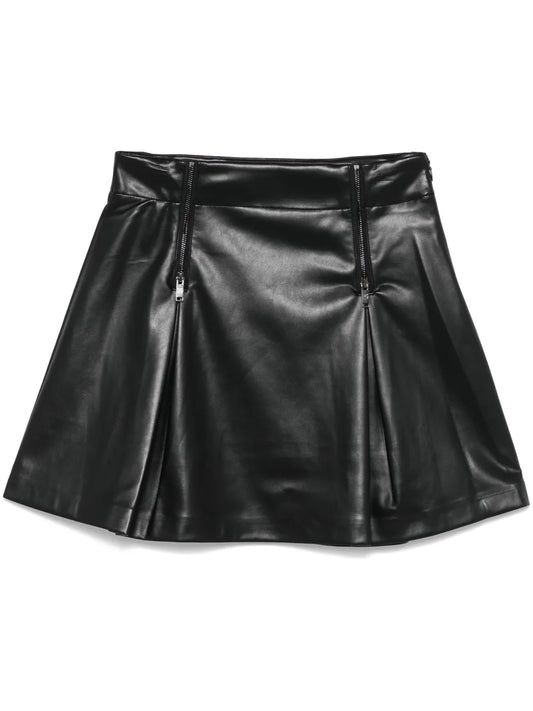 Pleated Mini Skirt