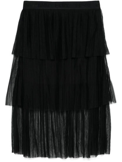 Tiered Midi Skirt